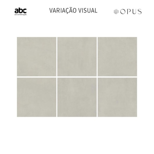 Porcelanato Opus Max Everest Acetinado Grigio 71x71cm Retificado - Imagem principal - b7eb9a70-6010-452c-8ee4-8ab7f48596f5