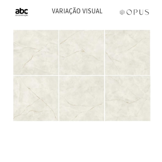 Porcelanato Opus Sand Onix Lux Polido 94x94cm Retificado - Imagem principal - 6261b05b-18bf-4745-b4c9-ff1c5518f8df