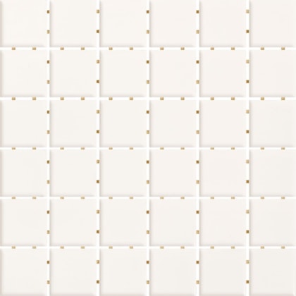 Porcelanato Portinari 4,8x4,8cm Creare Branco Matte 5x5cm Bold