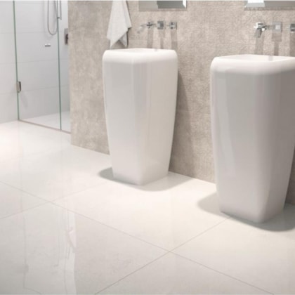 Porcelanato Portinari Acetinado Loft Wh Retificado 58,4x58,4cm