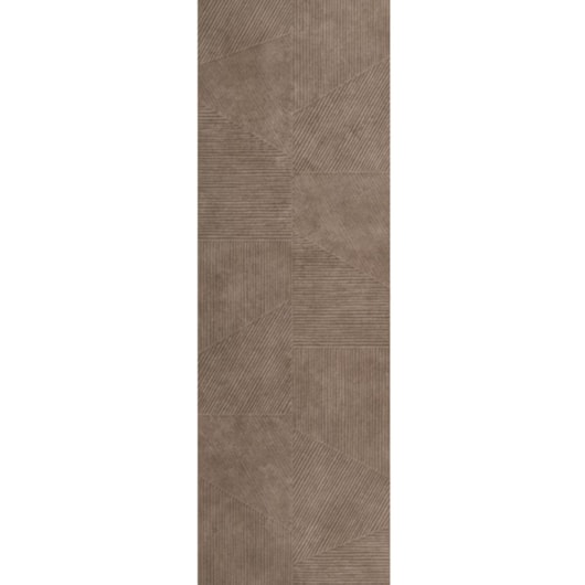 Porcelanato Portinari Argilas Decor Brown Matte 40x120cm Retificado - Imagem principal - 98e33cb4-74a4-4cf9-a60b-df2913d8f2a9