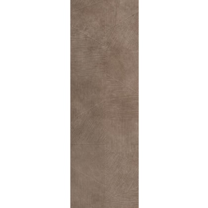 Porcelanato Portinari Argilas Decor Brown Matte 40x120cm Retificado