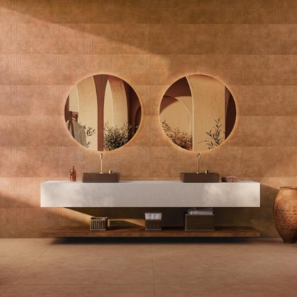 Porcelanato Portinari Argilas Decor Srd Matte 40x120cm Retificado