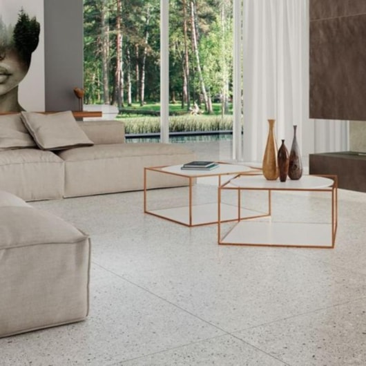 Porcelanato Portinari Battuto Gr Natural 100x100cm Retificado - Imagem principal - eeaf2c84-3fef-4a97-9f1e-49bf000201ee