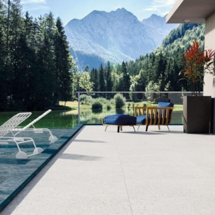 Porcelanato Portinari Battuto Sgr Externo 100x100cm Retificado