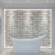 Porcelanato Portinari Bella Vita Cr Lux 8x25cm Bold - 17c55e17-4fa3-43eb-9103-69292a078d91