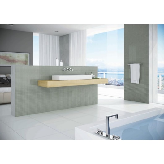 Porcelanato Portinari Bianco Natural 59,5x59,5cm Bold - Imagem principal - 56e97a6f-1951-4e79-a60b-dda72671ead8