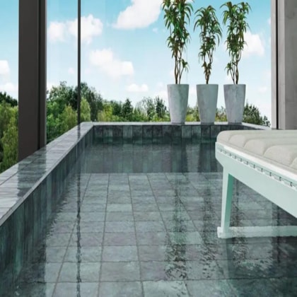 Porcelanato Portinari Borda Mini Atlantis Gn Hard 1,3x15cm Bold