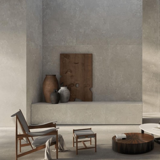 Porcelanato Portinari Carpigiano Soft Gray Dd Acetinado 120x270cm Retificado - Imagem principal - 9f8dffab-a44e-427a-abed-24a8e9177b0c