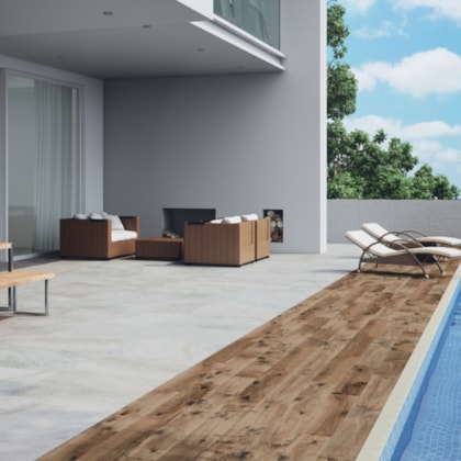 Porcelanato Portinari Carvalho Hd Hard 20x120cm Retificado