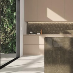 Porcelanato Portinari Castellon Bege Polido 120x120cm Retificado