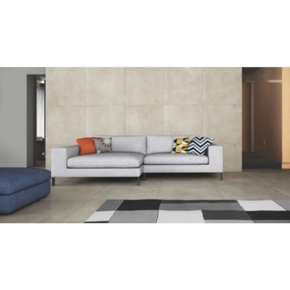 Porcelanato Portinari Chicago Hd Soft Gray Hard 87,7x87,7cm Retificado