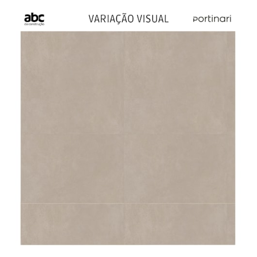Porcelanato Portinari Citta Be Natural 120x120cm Retificado - Imagem principal - e54123f7-d8cc-4c04-afc9-897b802bb0ea
