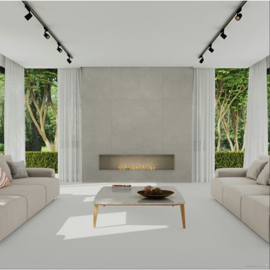 Porcelanato Portinari Citta Gr Natural 160x160cm Retificado - Imagem principal - 3df63aaf-ab4a-4799-b73f-1cfb1cadb2a7