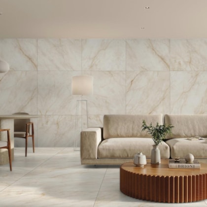 Porcelanato Portinari Coral Marble Pk Natural 120x120cm Retificado