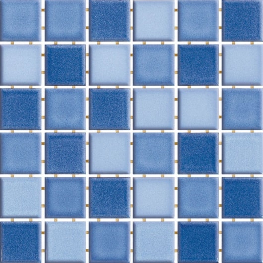 Porcelanato Portinari Creare Blue Mix 4,8x4,8cm Bold - Imagem principal - 39746cea-93fc-4620-81bb-f18f5a962301