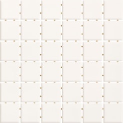 Porcelanato Portinari Creare Branco 4,8x4,8cm Bold