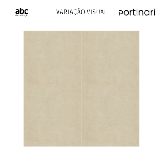 Porcelanato Portinari Distrito Be Natural 80x80cm Retificado - Imagem principal - 351c12b1-974d-404b-a3ff-dc7175c6a654