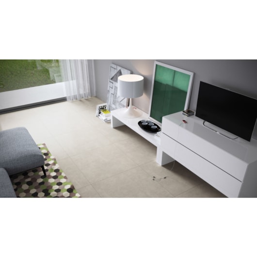 Porcelanato Portinari Downtown Grigio Natural 120x120cm Retificado - Imagem principal - e6f7c48c-3f25-4261-83a7-aa5ebcfc98cd