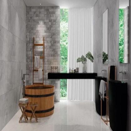 Porcelanato Portinari Every Brick Stone Dgr Matte 7,7x24cm Bold