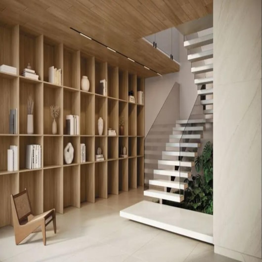 Porcelanato Portinari Gales Sgr Natural 90x180cm Retificado - Imagem principal - 11a09c00-13df-4023-aa22-af3936a4d40e