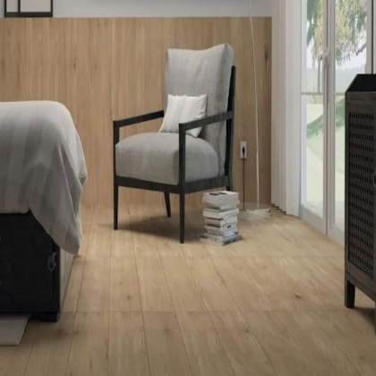 Porcelanato Portinari Giardino Wh Acetinado 20x120cm Retificado