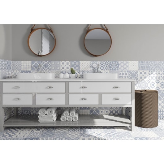 Porcelanato Portinari Lisboa Bl Natural 58,4x58,4cm Retificado - Imagem principal - 0c426cff-a922-466a-a222-38fcfca00a6d