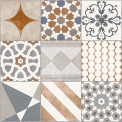 Porcelanato Portinari Lisboa Hd Mix Acetinado 58,4x58,4cm Retificado