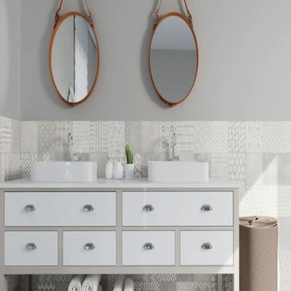 Porcelanato Portinari Lisboa Sgr Natural  58,4x58,4cm Retificado