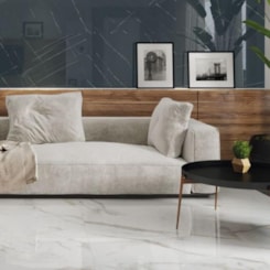 Porcelanato Portinari Lumina Calacata Gd Polido 100x100cm Retificado