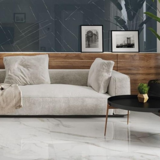 Porcelanato Portinari Lumina Calacata Gd Polido 100x100cm Retificado - Imagem principal - fcdcb0fb-35d5-4e98-8799-5d36da5284ab