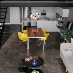 Porcelanato Portinari Lumina Dgr Acetinado 100x100cm Retificado