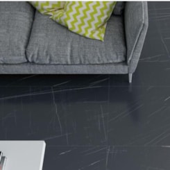 Porcelanato Portinari Lumina Marquina Natural 100x100cm Retificado