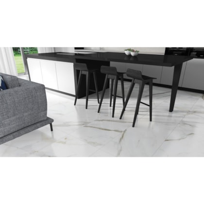 Porcelanato Portinari Lumina Wh Natural 58,4x117cm Retificado
