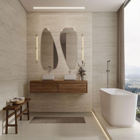 Porcelanato Portinari Mezzo Sbe Natural 87,7x87,7cm Retificado - Imagem principal - 36509b74-76a4-4daa-9d83-79a7aa48ee28