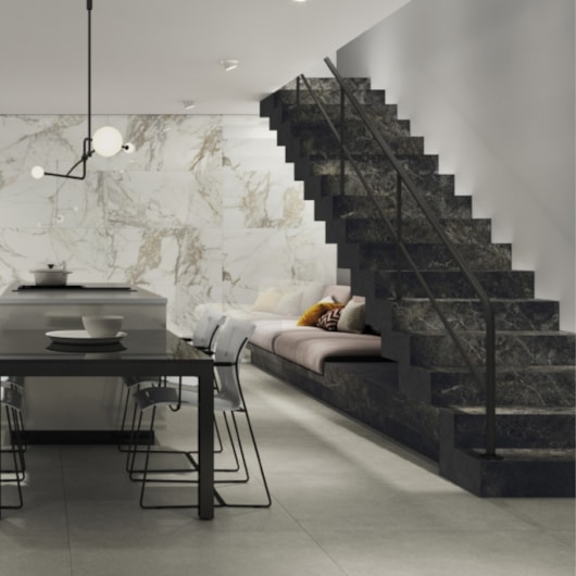 Porcelanato Portinari Momento Gr Externo 100x100cm Retificado - Imagem principal - 21decad9-0507-444d-bf50-122121ac37d7
