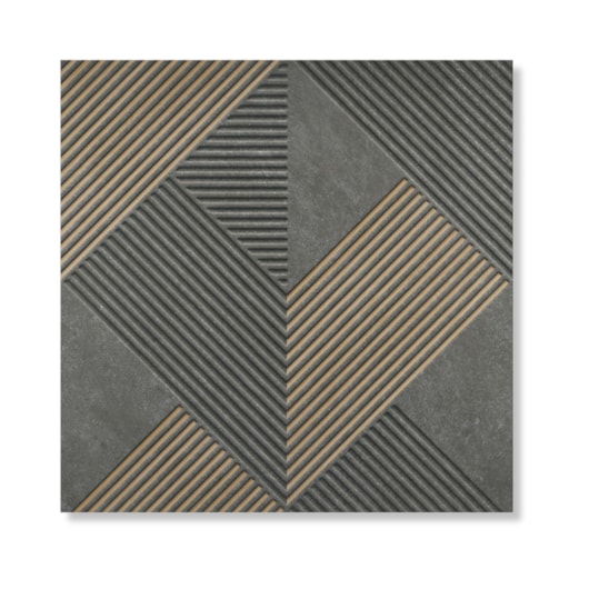 Porcelanato Portinari Monte Etna Decor Bk Mix Matte 58,4x58,4cm Retificado - Imagem principal - 30b3993f-20a4-46b5-b6c1-a4ed4c1bf796