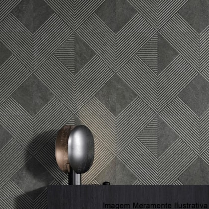 Porcelanato Portinari Monte Etna Decor Dgr Mate 58,4x58,4cm Retificado