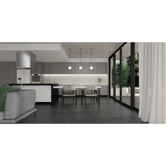 Porcelanato Portinari Munich Bk Natural 58,4x117cm Retificado - Imagem principal - fc1dc1b1-2968-4a56-824a-7705faf355fb