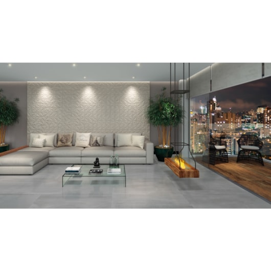 Porcelanato Portinari  Native Bw Natural 20X120Cm Retificado - Imagem principal - 4694223b-ef9b-4c2e-9c8b-37e127d2d9d4