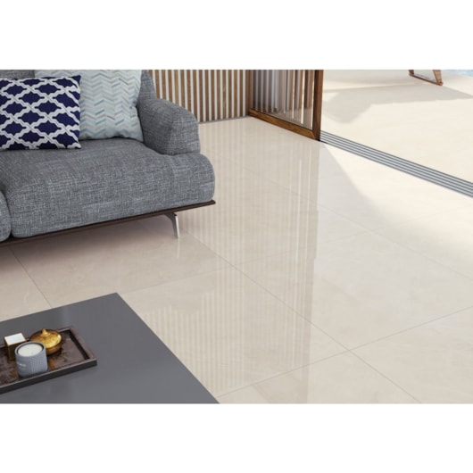 Porcelanato Portinari Opera Sbe Polido 87,7x87,7cm Retificado - Imagem principal - 6101cf13-a188-4b38-a484-5a0f556d38c1
