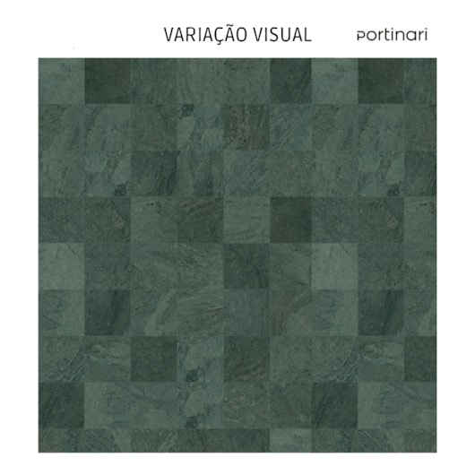 Porcelanato Portinari Pacific Green Lux 20x20cm Bold - Imagem principal - 79fea181-c85b-405b-8e62-2e90535d7f83