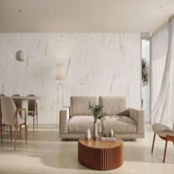 Porcelanato Portinari Parana Gold Wh Natural 120x120cm Retificado