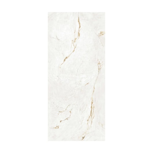 Porcelanato Portinari Parana Gold Wh Polido 120x270cm Retificado - Imagem principal - 3585bc35-e1d5-42d7-9f0a-b5e7494705c7
