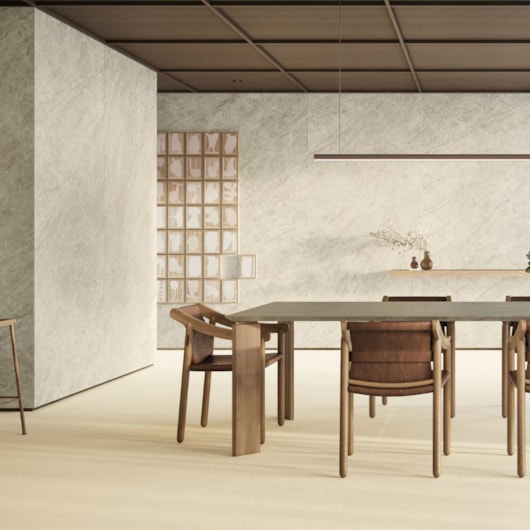 Porcelanato Portinari Perla Imperial Soft Gray Dd Acetinado 120x270cm Retificado - Imagem principal - 0388a11b-8065-407d-a0d7-6b216aae3567