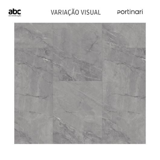Porcelanato Portinari Pietra Di Savoie Gr Acetinado 58,4x117cm Retificado - Imagem principal - 9b4409e7-695d-474a-8d97-5bd3d5d95fcd