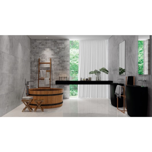 Porcelanato Portinari Pietra Di Savoie Sgr Acetinado 58,4x117cm Retificado - Imagem principal - 73eb58cd-0974-433a-b81f-a654d076db5c