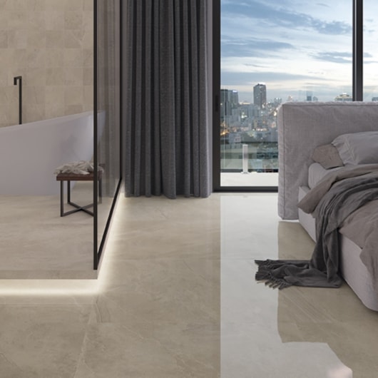 Porcelanato Portinari Scultore Bege Natural 120x120cm Retificado - Imagem principal - 08440114-079e-449b-8abd-ee20b9824f66