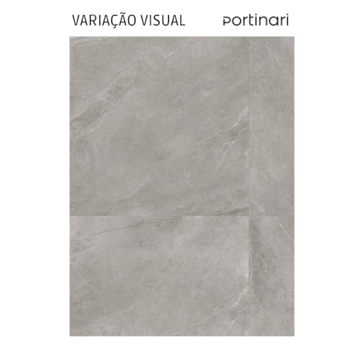 Porcelanato Portinari Scultore Grigio Natural 120x120cm Retificado - Imagem principal - 6c6fa6e4-fb3e-4e9e-90ee-1d53cfe9beab