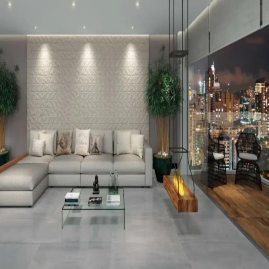 Porcelanato Portinari Sense Abstract Sgr Matte 58,4x58,4cm Retificado - Imagem principal - 5dd0b999-cdfa-41c2-98d5-6280df0573f9